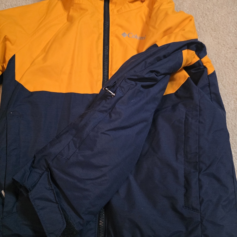 Columbia Kids Yellow and Blue Jacket
